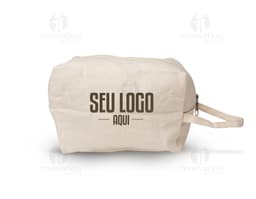 Cotton Cosmetic Bag for Organization and Style. Perfect for storing your belongings with practicality and elegance. Ideal for