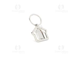 Porta-chaves metálico de alta qualidade, ideal para promover a sua marca ou empresa! Este porta-chaves é perfeito para manter