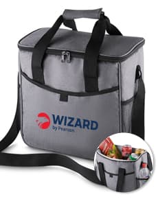 Bolsa Térmica 16 Litros - Bolsa térmica em couro retro com alça e zíper, perfeita para viagens e passeios. Com design elegante e espaçoso, é a escolha ideal para manter seus alimentos e bebidas frescos durante todo o dia. Adquira já a sua e garanta praticidade e estilo!