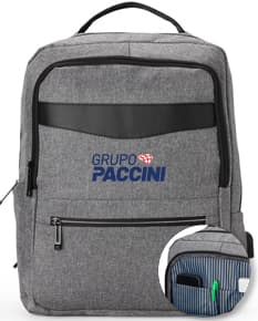 Mochila de nylon de 22 litros: modernidade e estilo para suas viagens e passeios. Leve, prática e com muito espaço de armazenamento, essa mochila é perfeita para quem busca praticidade e elegância. Adquira já a sua e esteja preparado para qualquer ocasião!