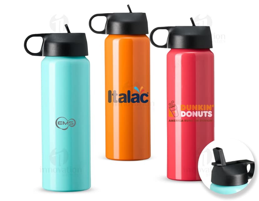 Frasqueira squeeze alumínio 800ml para brindes personalizados e promocionais. Ideal para manter suas bebidas frescas e saudáveis enquanto você se mantém ativo. Garanta já o seu!