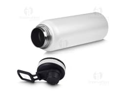 1.2L thermal water bottle transparent to keep your drinks fresh for longer. Ideal for healthy hydration throughout the day.