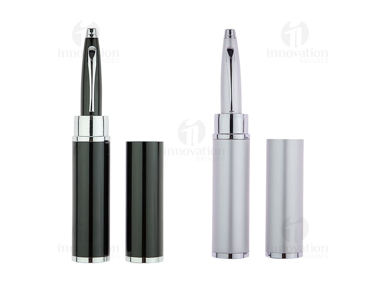 Caneta com Estojo: Acompanhe seu dia a dia no escritório com estilo e organização. Ideal para anotações, assinaturas e planejamento, este kit completo é indispensável para quem busca praticidade e elegância. Adquira já o seu!