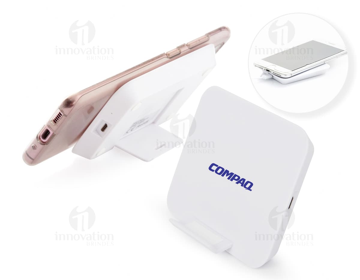 Carregador com suporte de celular: praticidade e tecnologia em um único dispositivo. Mantenha seu celular sempre carregado enquanto o mantém ao alcance das mãos. Ideal para o escritório, casa ou viagens. Compre já!