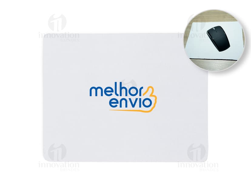 Mouse pad de neoprene para escritório. Superfície lisa e antiderrapante ideal para uso diário. Personalize com sua logo. Acesse já!