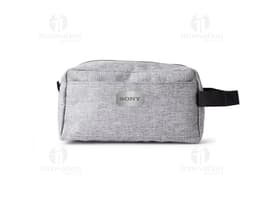 Nécessaire Nylon Preto - Acessório de Elegância e Estilo para Viagens e Negócios. Organize seus pertences com praticidade e