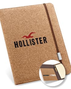 Pasta A4 em cortiça para manter seus documentos organizados com estilo. Ideal para escritório, estudo ou presentear. Aproveite!