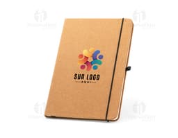 A5 Notebook with Hard Cover - Ideal for office notes, made from high-quality paper. Perfect for reminders and important