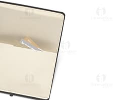 A5 Notebook with Hard Cover - Ideal for office notes, made from high-quality paper. Perfect for reminders and important