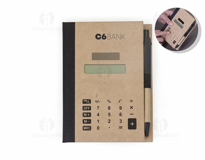 Bloco de Anotações Ecológico - Ideal para organizar suas tarefas e compromissos de forma sustentável. Perfeito para uso no escritório, estudos ou reuniões. Adquira o seu agora!