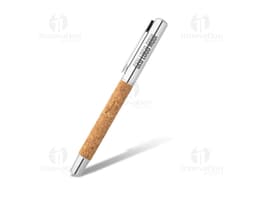 Caneta Roller com Corpo em Aço Inox - Ideal para escrita suave e precisa em qualquer tipo de papel. Ferramenta elegante e