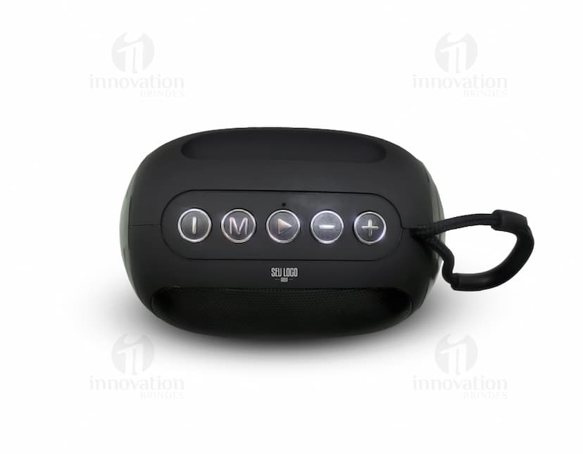 Caixa de som multimídia TWS de alta tecnologia para um som claro e potente. Perfeita para uso em casa, no escritório ou em qualquer lugar. Conectividade sem fio para facilitar a reprodução de músicas. Aumente a sua experiência sonora com esse acessório moderno e elegante.