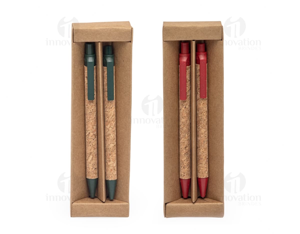 Compre o Kit Ecológico Caneta e Lapiseira! Ideal para escola, escritório e trabalhos artísticos. Confeccionado em madeira, é perfeito para desenhos coloridos e escrita criativa. Adquira já o seu!