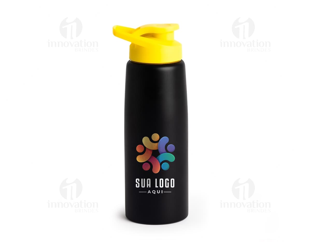 Squeeze Inox 880ml - Prático e resistente, o squeeze inox 880ml é perfeito para manter sua hidratação em dia. Ideal para levar na bolsa, no carro ou no trabalho, mantendo suas bebidas sempre frescas. Garanta já o seu!