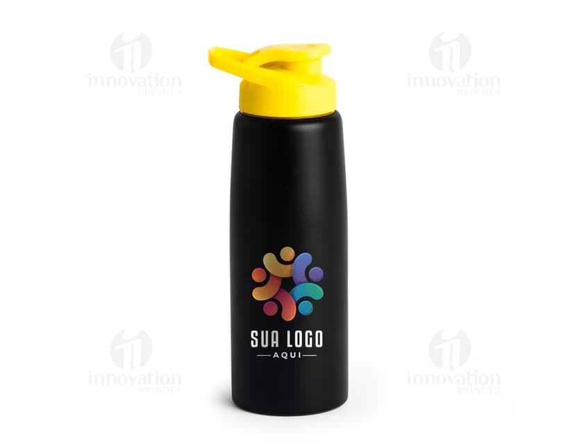 Squeeze Inox 880ml - Prático e resistente, o squeeze inox 880ml é perfeito para manter sua hidratação em dia. Ideal para levar na bolsa, no carro ou no trabalho, mantendo suas bebidas sempre frescas. Garanta já o seu!