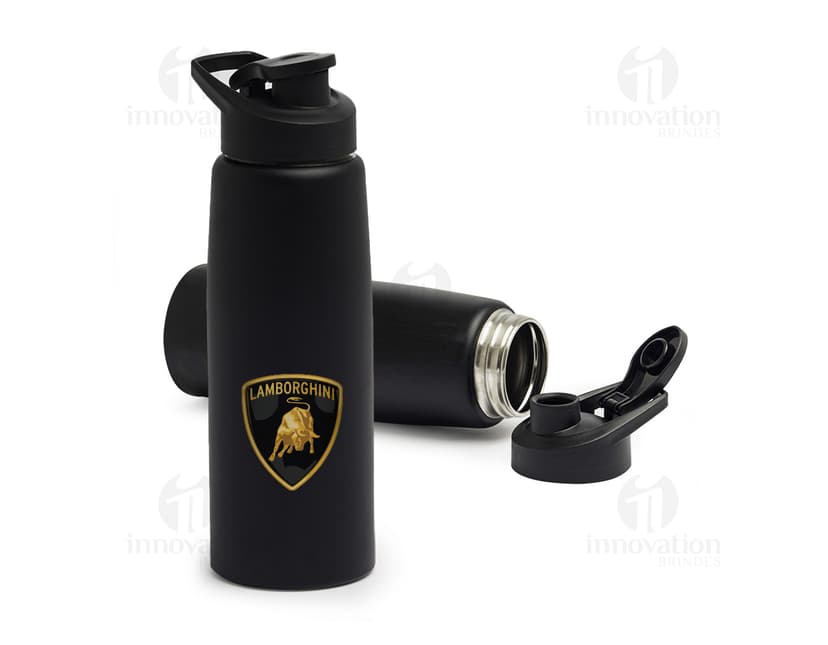 Garrafa squeeze de inox 880ml ideal para levar seus produtos de higiene e saúde para onde precisar! Feita em material de alta qualidade e durabilidade, com design moderno e prático. Aproveite para manter sua rotina de cuidados sempre em dia. Ideal para levar líquidos, cosméticos e produtos de higiene pessoal.