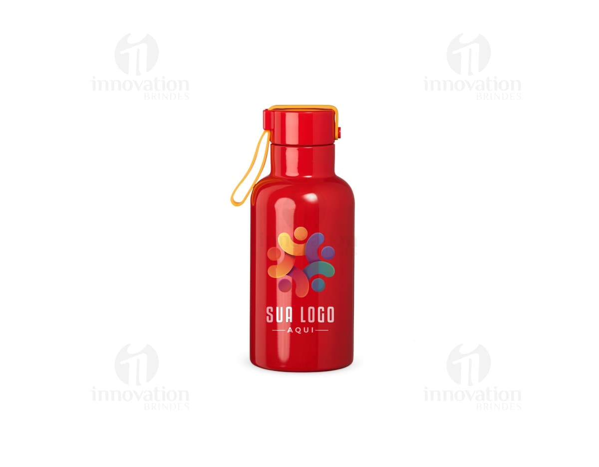 Garrafa Térmica 380ml - Mantenha suas bebidas quentes ou geladas por mais tempo! Ideal para manter a sua saúde e hidratação em dia. Feita em plástico resistente, essa garrafa é perfeita para levar para academia, trabalho ou passeios. Garanta a sua e tenha sempre líquidos frescos e saudáveis à disposição. Garrafa térmica transparente com tampa amarela, prática e conveniente para cuidar da sua saúde e bem-estar. Aproveite!