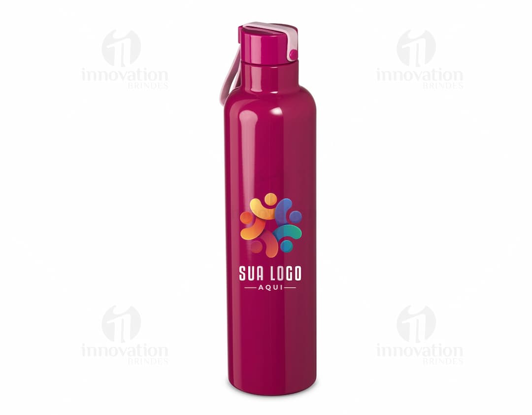 Garrafa Térmica 790ml - Mantenha suas bebidas favoritas na temperatura ideal com essa garrafa térmica de 790ml. Ideal para manter a hidratação durante todo o dia, seja no trabalho, academia ou passeios ao ar livre. Mantenha-se saudável e refrescado com estilo. Adquira a sua agora!
