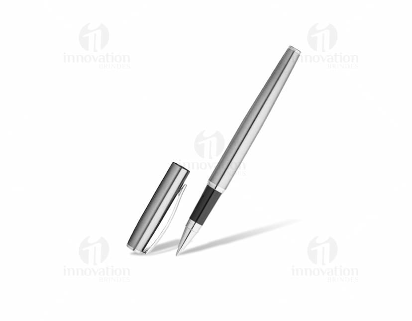 Conjunto de Roller e Esferográfica perfeito para o seu escritório! Com design elegante e moderno, este kit de metal inclui uma caneta e um marcador para garantir uma escrita suave e precisa. Ideal para negócios, escrita criativa e uso diário. Adquira já o seu!