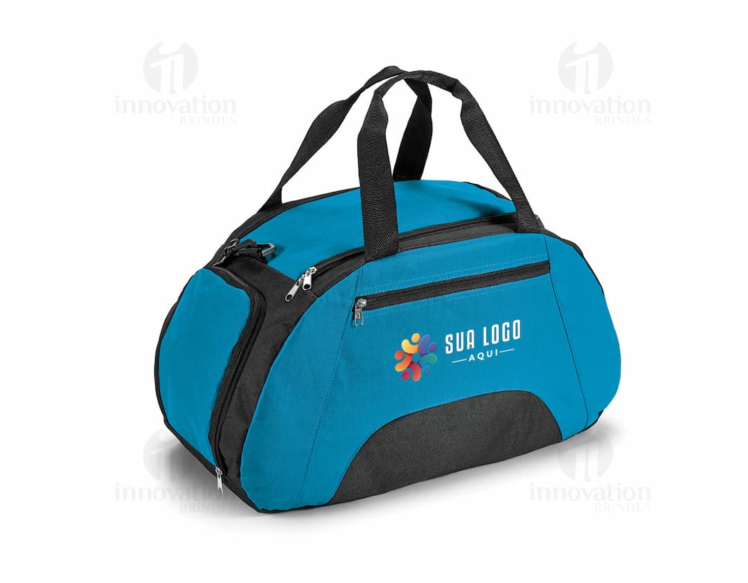 Bolsa esportiva em 600D - Bolsa esportiva de alta qualidade em 600D, perfeita para quem busca estilo e praticidade. Com design moderno, alça ajustável e fecho em zíper, é ideal para levar seus pertences com segurança. Adquira já a sua!