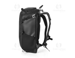 Mochila Hiking em Couro Preta - Elegância e Estilo para Suas Aventuras na Natureza. Ideal para viagens, trilhas e passeios