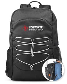 Mochila para notebook em couro preto - Prática e elegante, perfeita para viagens de negócios e uso diário. Com design moderno e espaçoso, esta mochila é o acessório ideal para transportar seus pertences com segurança e estilo. Adquira a sua agora!