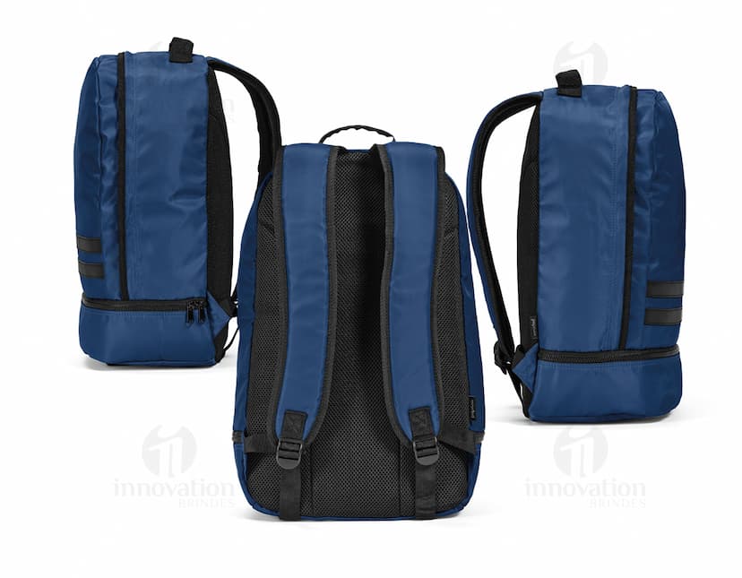 Mochila em 290t poliéster - Prática e estilosa para o seu dia a dia! A mochila perfeita para te acompanhar em todas as ocasiões, feita com material resistente e durável. Garanta a sua agora e tenha estilo e praticidade sempre com você.