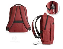 Laptop backpack in 600D - the perfect combination of practicality and style for your work routine. Made from high-quality