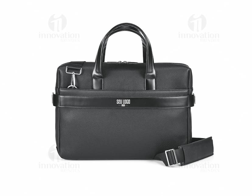 Pasta Executiva em Couro Sintético de Luxo para Negócios e Viagens. Estilo e Segurança em um Único Acessório. Ideal para Armazenar Documentos e Objetos com Elegância e Proteção. Adquira Já!