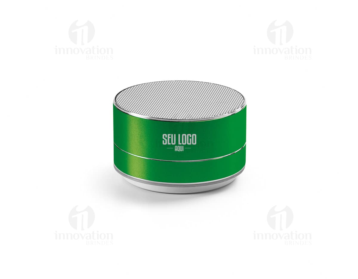 Caixa de Som em Alumínio com Microfone - A solução perfeita para quem busca qualidade de som e praticidade em um único produto. Com design moderno e elegante, essa caixa de som é ideal para você que deseja curtir suas músicas favoritas com alta qualidade de som. Aproveite!