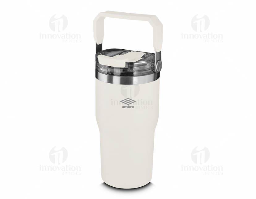 Garrafa térmica de 650ml em design moderno e elegante, feita de plástico transparente e metal prateado. Ideal para manter líquidos quentes ou frios por horas, como água, café ou chá. Perfeita para uso em casa, no trabalho ou em viagens.