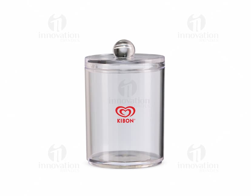 Porta objetos em cerâmica na cor branca, com desenhos de bule de chá, xícara, pote e colher. Perfeito para organizar utensílios de cozinha ou objetos de decoração.