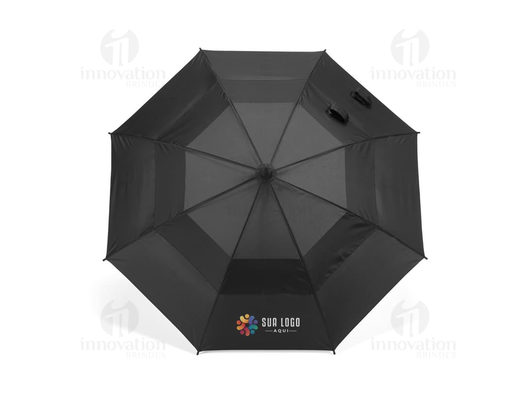 100% polyester umbrella with an open and colorful gift-shaped design, decorated with a bow and ribbon. Ideal for protection