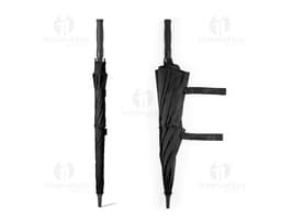 100% polyester umbrella with an open and colorful gift-shaped design, decorated with a bow and ribbon. Ideal for protection