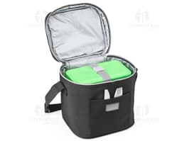 Borsa Termica 7 Litri per il trasporto di alimenti e bevande, con tracolla regolabile e chiusura a zip. Disponibile nel