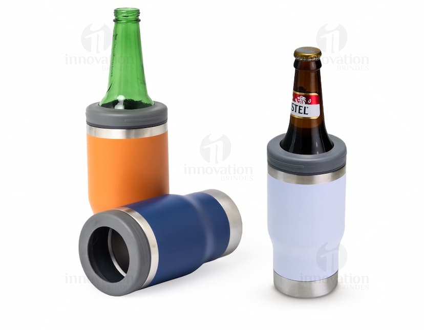 Copo térmico em inox de 380ml. de capacidade.
