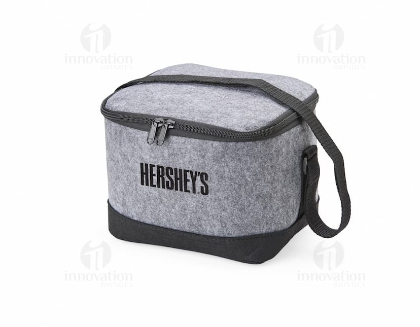 Bolsa térmica de 6 litros, ideal para transporte e armazenamento de alimentos e bebidas de forma prática e segura.