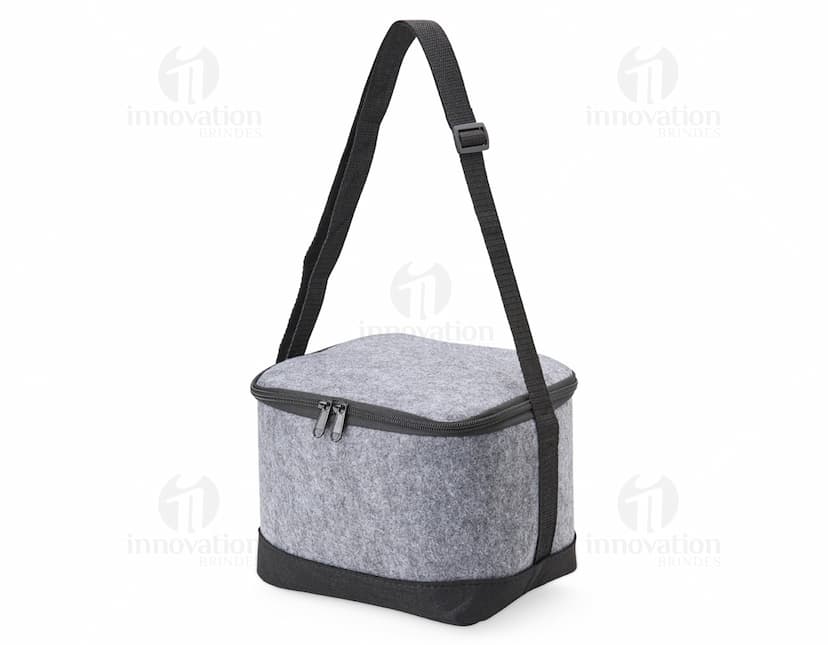 Bolsa térmica de 6 litros, ideal para transporte e armazenamento de alimentos e bebidas de forma prática e segura.