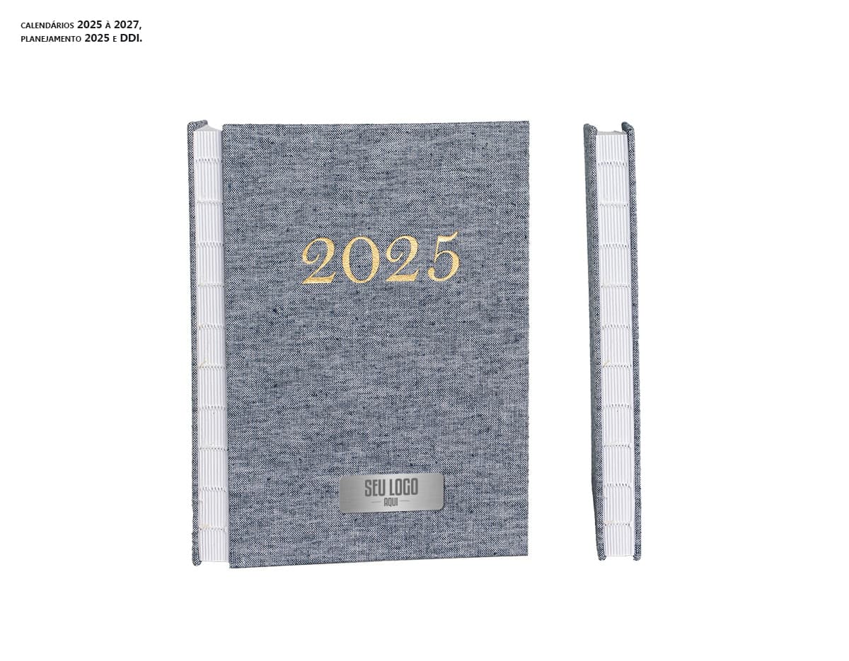 Agenda Diária 2025 Linho com textura de papel vintage e envelope grunge. Detalhe do material retro com design antigo e desgastado, padrão de cobertura. Detalhe em close-up do símbolo de um símbolo de banco em preto e branco.