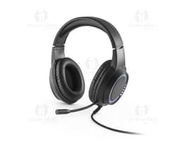Auriculares de metal plateado con diseño moderno, cerrados con candado, simbolizando seguridad y protección. Conexión por
