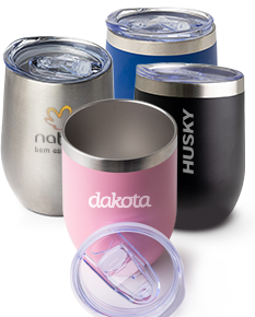 Copo térmico de 320ml em inox.