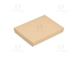 Kit Executivo Ecológico 3 Peças em tons de marrom e bege, contendo uma agenda, uma caneta e um bloco de anotações
