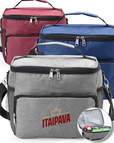 Bolsa Térmica 8,7 Litros, modelo compacto e versátil para armazenar alimentos e bebidas de forma térmica.