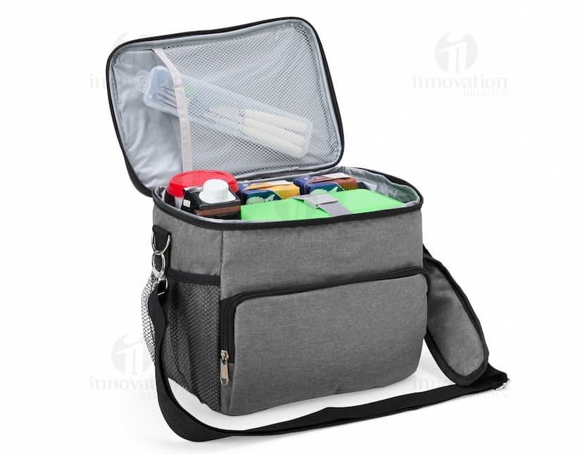 Bolsa Térmica 8,7 Litros, modelo compacto e versátil para armazenar alimentos e bebidas de forma térmica.
