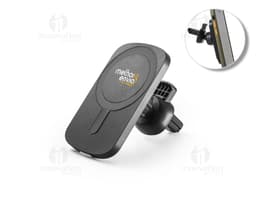 Um carregador magnético personalizado com diversas características tecnológicas, como device, equipment, push button, mouse