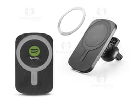 Um carregador magnético personalizado com diversas características tecnológicas, como device, equipment, push button, mouse