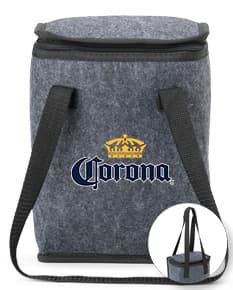 Bolsa Térmica 6,1 Litros em cor azul, com alça de transporte e fechamento em zíper.