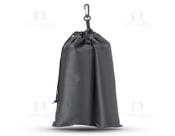 Kit chuva 2 peças contendo uma capa de chuva e uma calça, ambos na cor amarela.