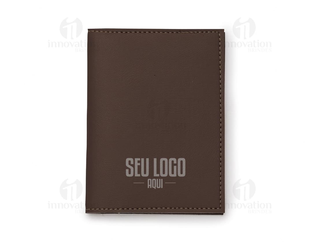 Porta Documentos em Couro Sintético.