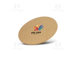Descanso de Panela Cortiça 15cm - Produto em cortiça de 15cm de diâmetro para proteger superfícies de queimaduras de panelas